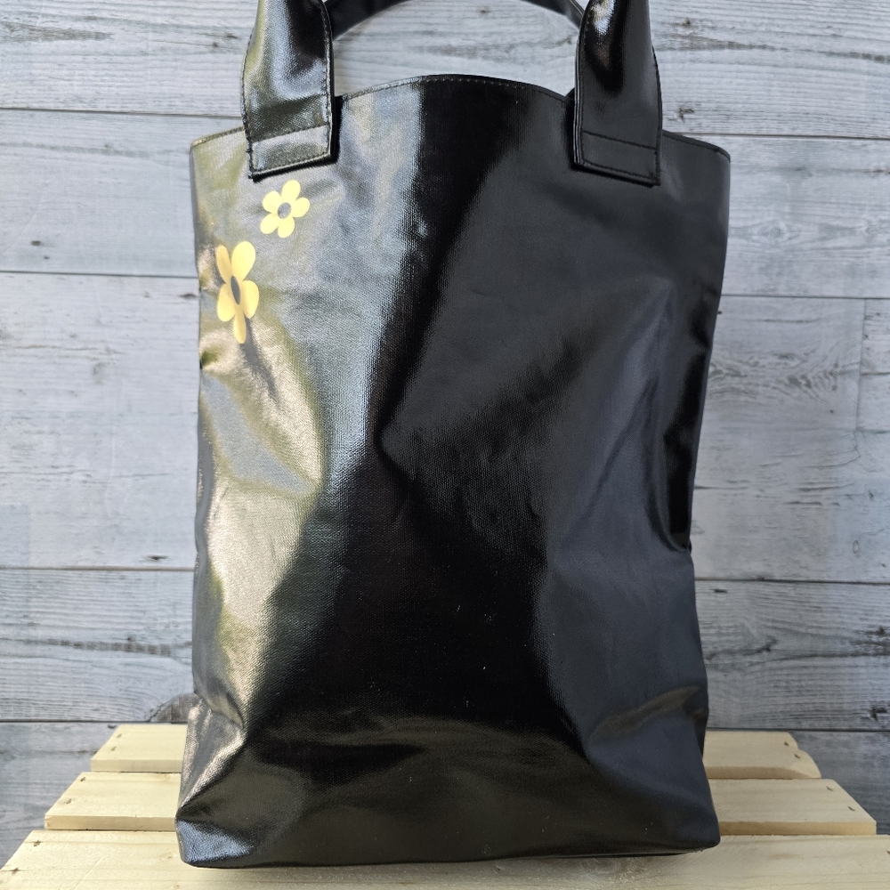 Daisy Marc Jacobs Tote Shoulder Bag Floral Black - Picture 9 of 13